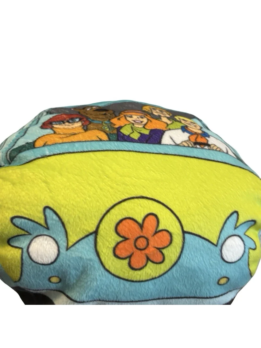 Scooby-Doo! and the Gang ~ The Mystery Machine Plush Pillow 13X8X6
